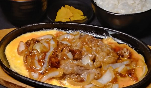 近江牛鉄板焼き定食画像